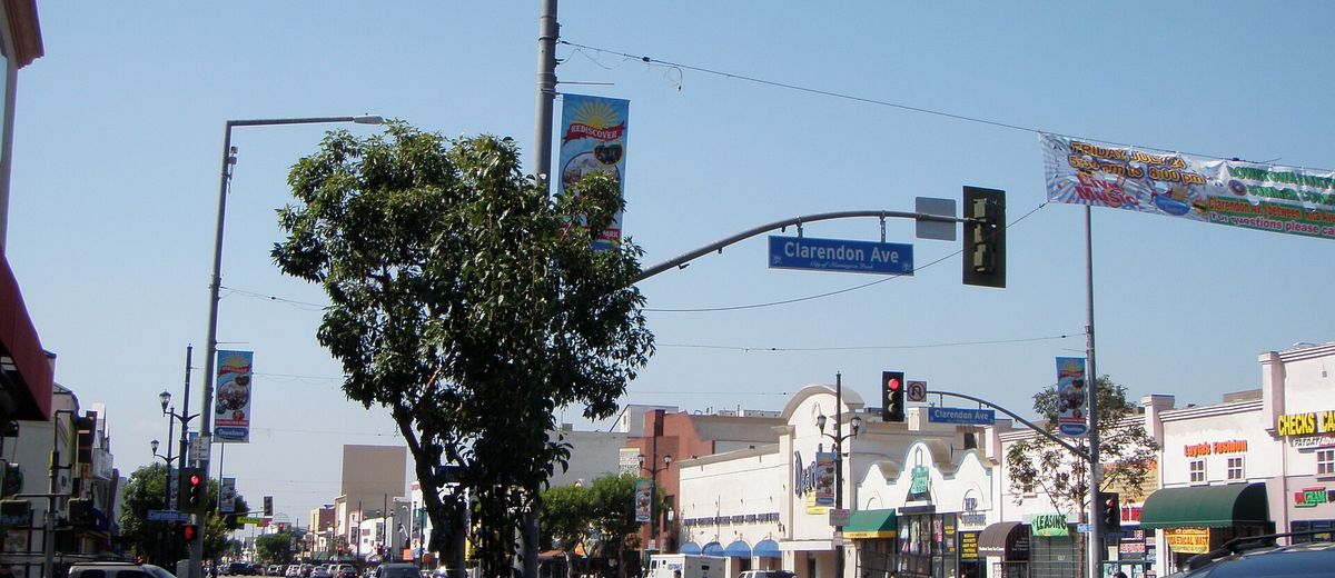 Pacific Boulevard in Huntington Park